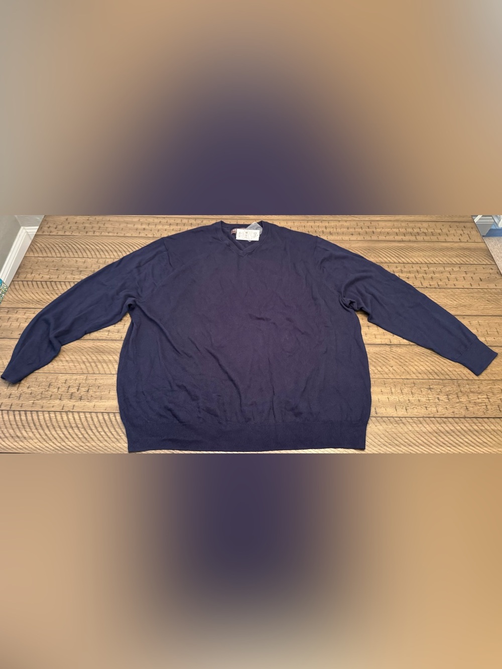 OAK HILL PREMIUM Cotton Cashmere Sweater V Neck